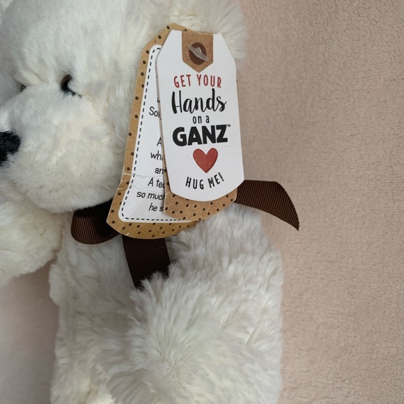 GANZ JEREMY H14135 Plush Bear Stuffed Animal Toy w Tags - Picture 3 of 6